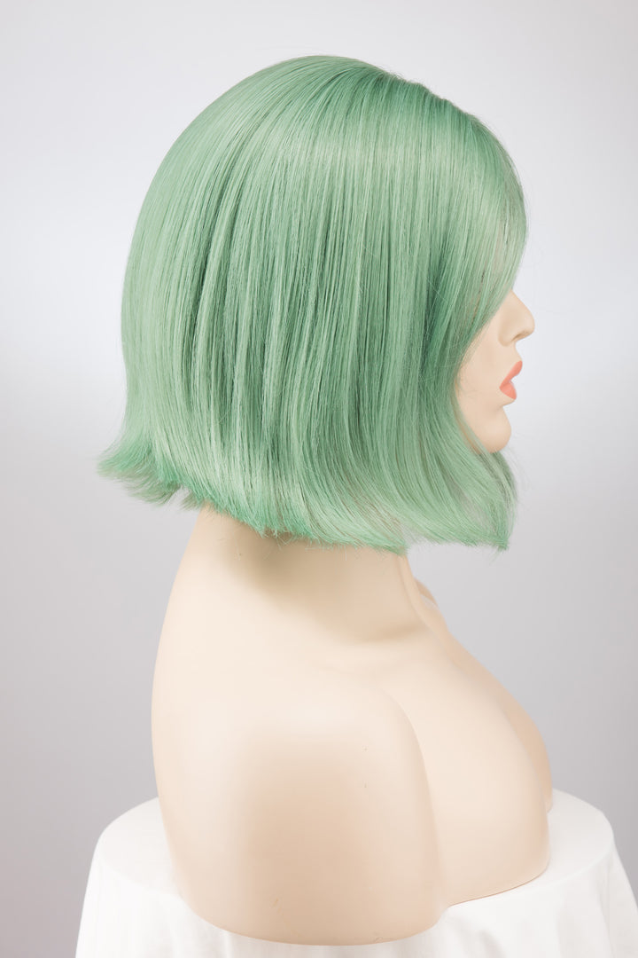 Pastel Green Wavy Wig Jade