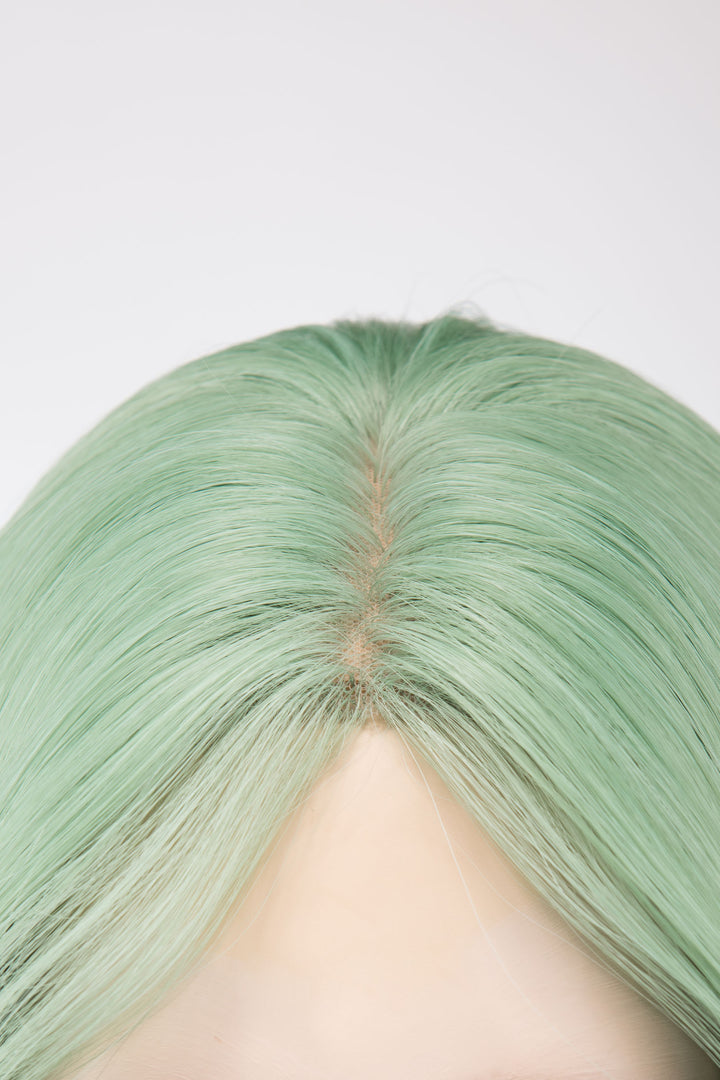 Pastel Green Wavy Wig Jade