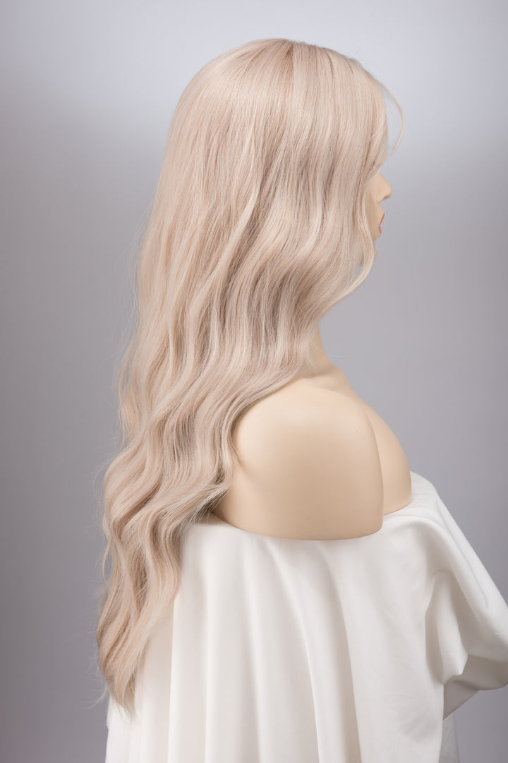 Ash Silver Grey with Pink Undertone Small Lace Wig Kacey