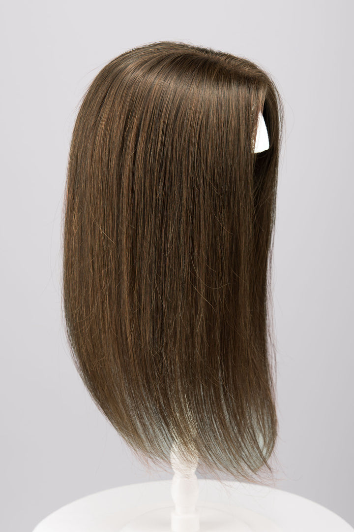 Mono Top European Human Hair Topper 14 Inches