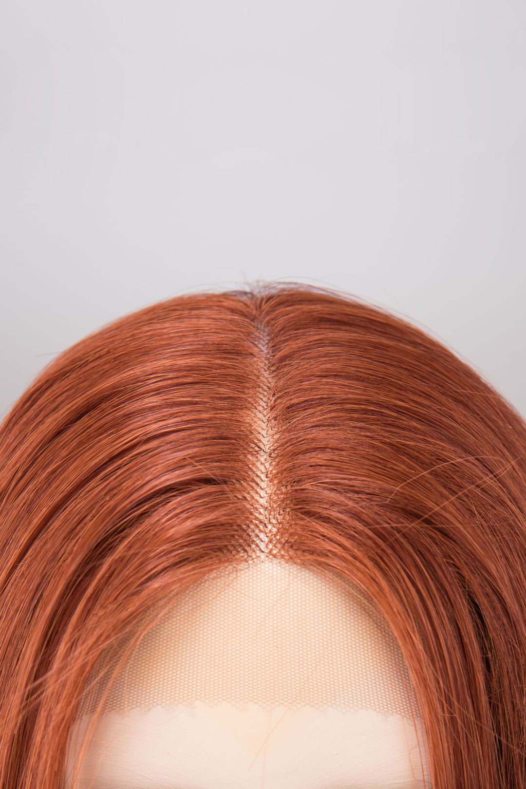 Auburn Ginger Red Long Straight Lace Front Wig Macey