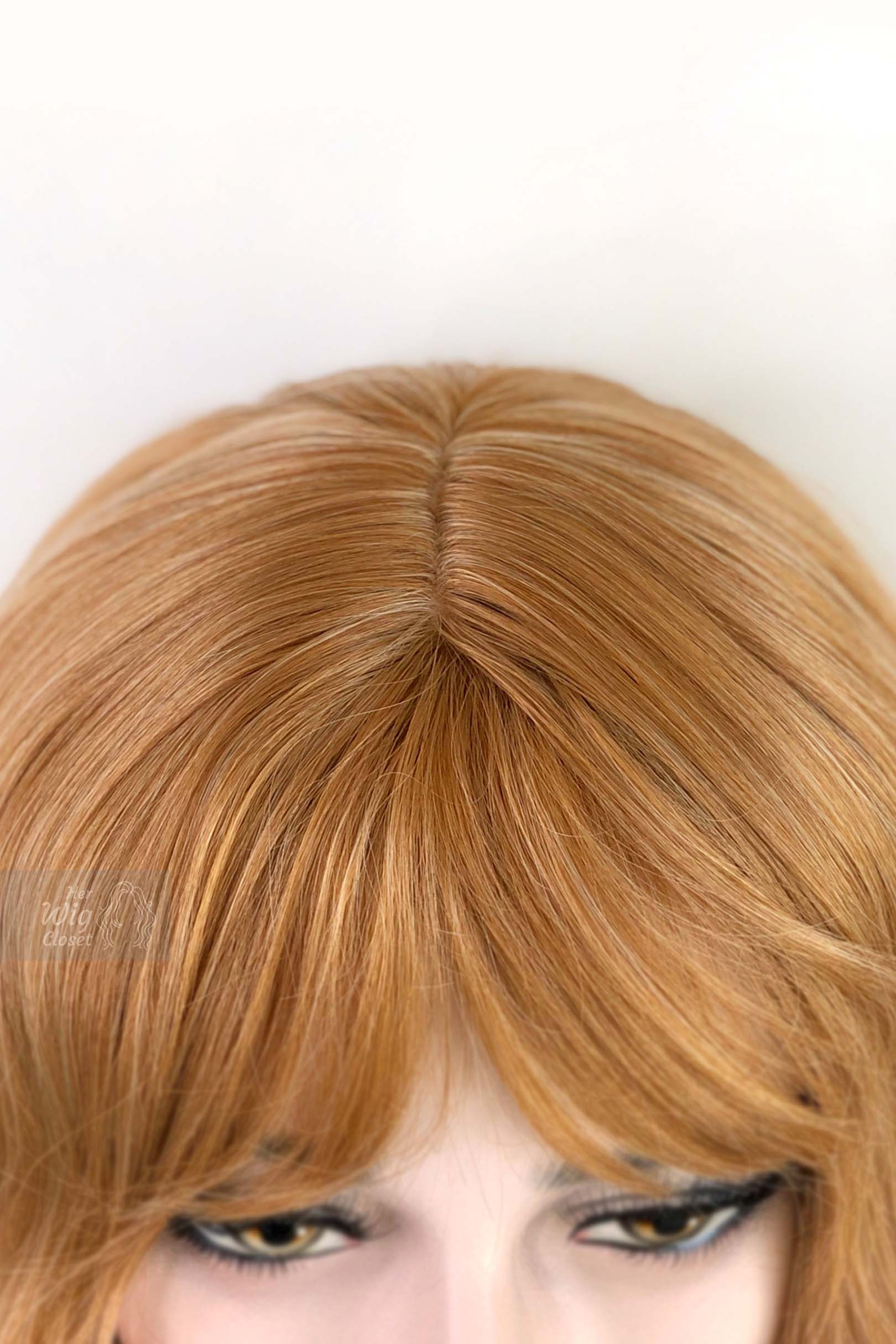 Blonde wig hotsell to dye