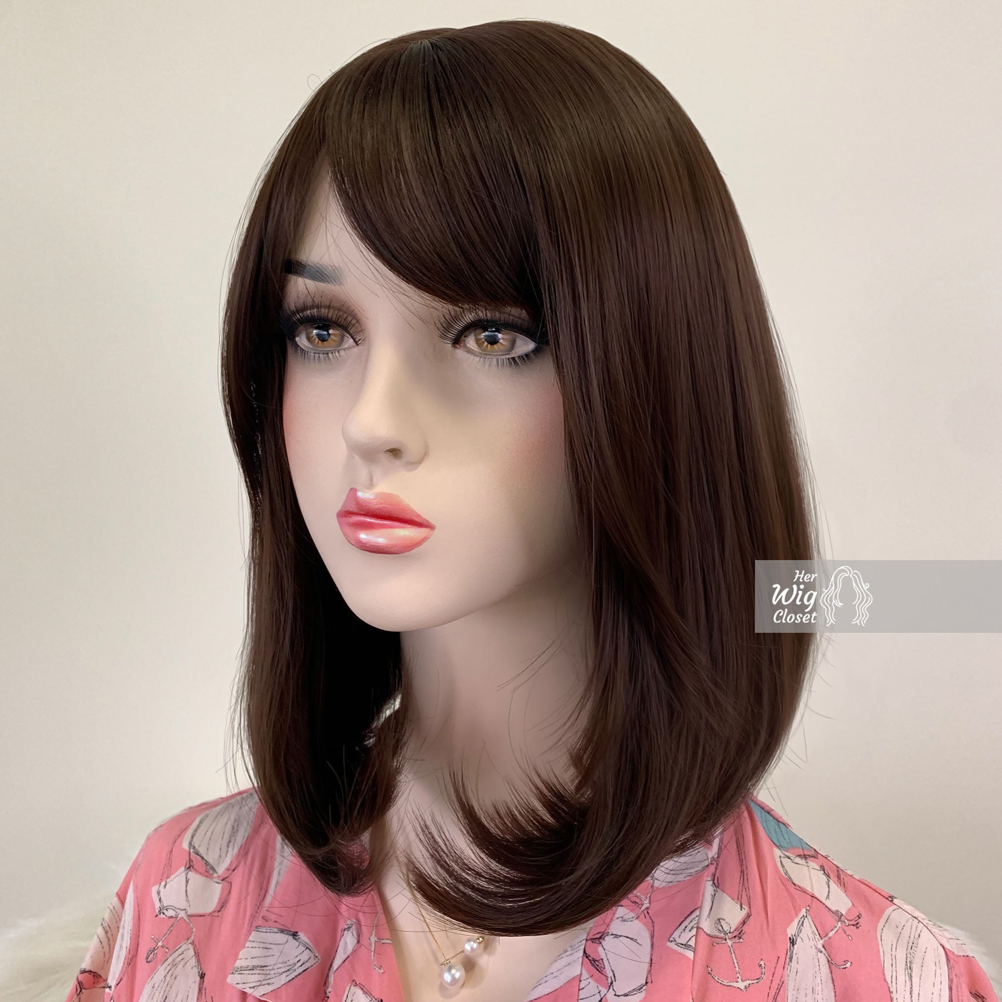 Brunette sale bob wig